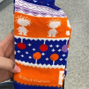 Rugrats Christmas socks new
